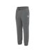 Mens Fleece Lined Jogging Bottoms Dark Grey SoulCal-3