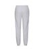 Mens classic 80/20 jogging bottoms heather grey Fruit of the Loom