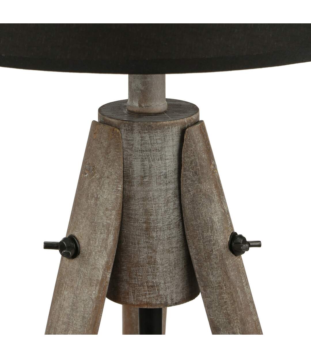 Lampe Bois - H. 46 cm.-3