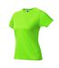 T-shirt Femme Vert Fluo Starworld-1