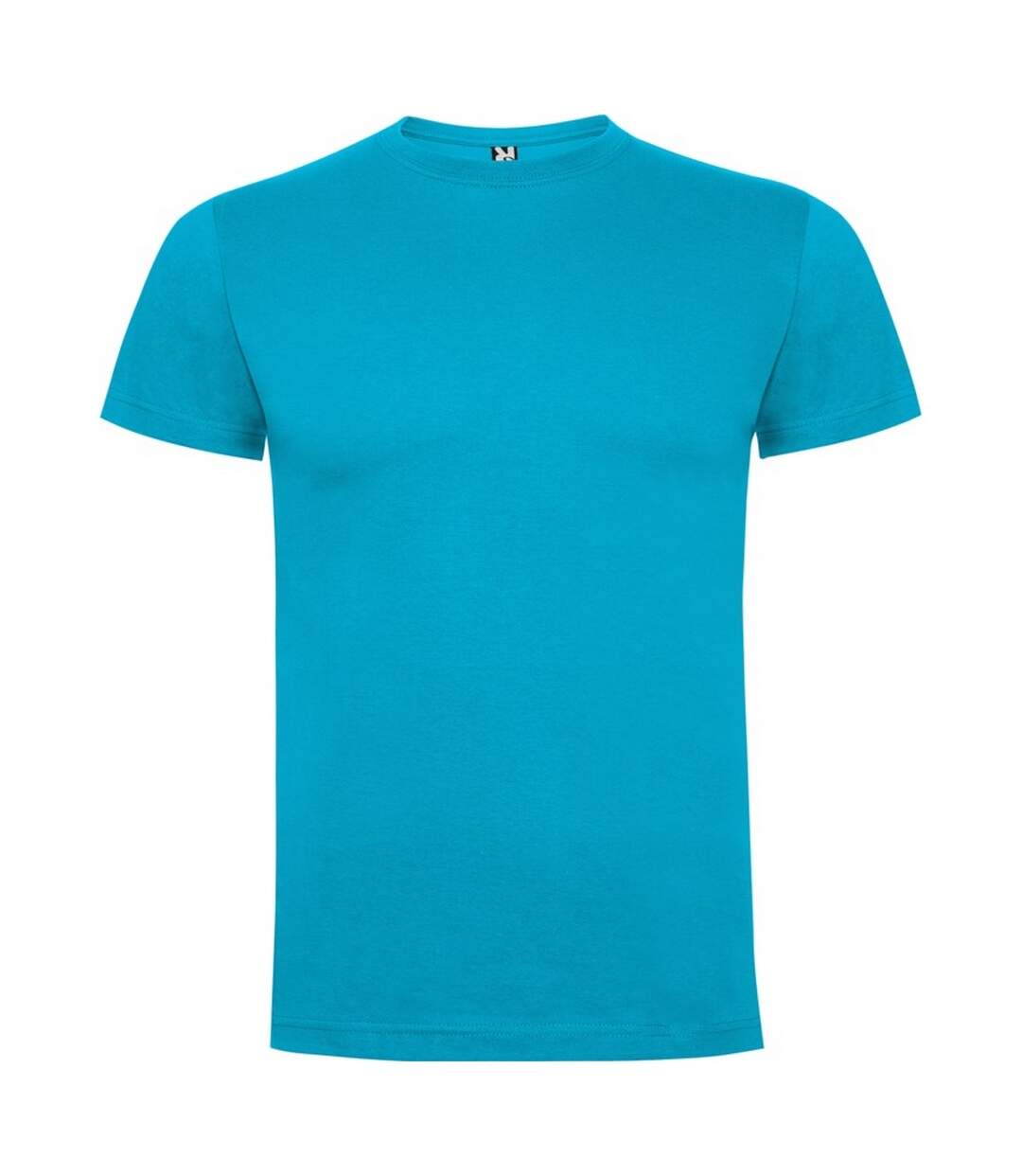 Mens Dogo Premium T-shirt Turquoise Roly-1