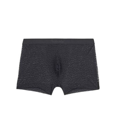 AUBADEMEN Boxer Homme Microfibre WILD Noir