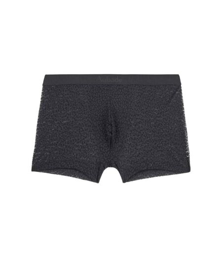 AUBADEMEN Boxer Homme Microfibre WILD Noir