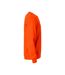 Sweat basic adulte orange fluo Clique