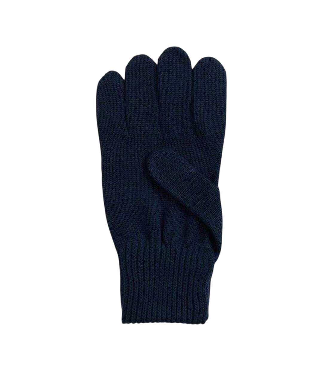 Gants Motif/style Logo Bleu Marine Nuit Tommy Jeans-2