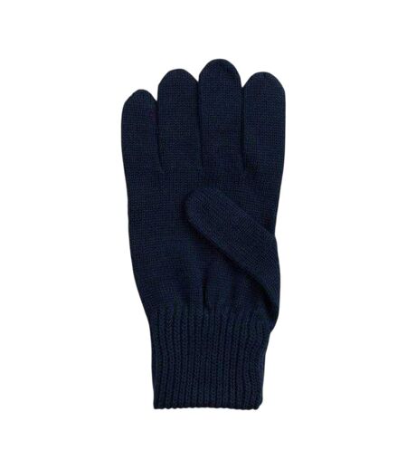 Gants Motif/style Logo Bleu Marine Nuit Tommy Jeans