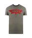 T-shirt Motif/style Vif Homme Gris DSquared2-1
