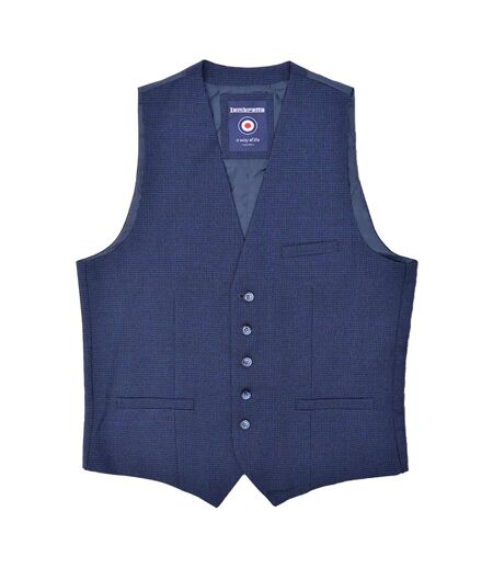 Gilet spencer homme bleu marine Lambretta
