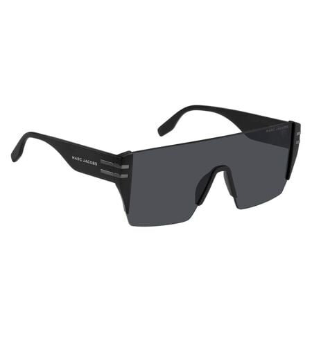 Lunettes De Soleil Motif/style Bouclier Homme Taille Unique Noir Marc Jacob