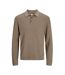 Polo taupe homme jack & jones cooper-1