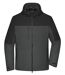 Veste 3 en 1 - Homme - JN1378 - gris carbone et noir-1