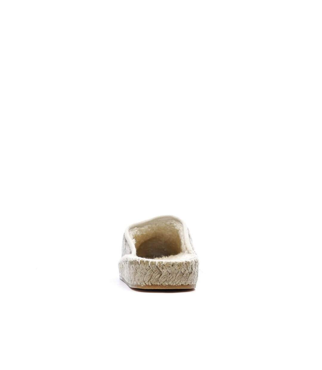 Chaussons beige femme pare gabia eki-3