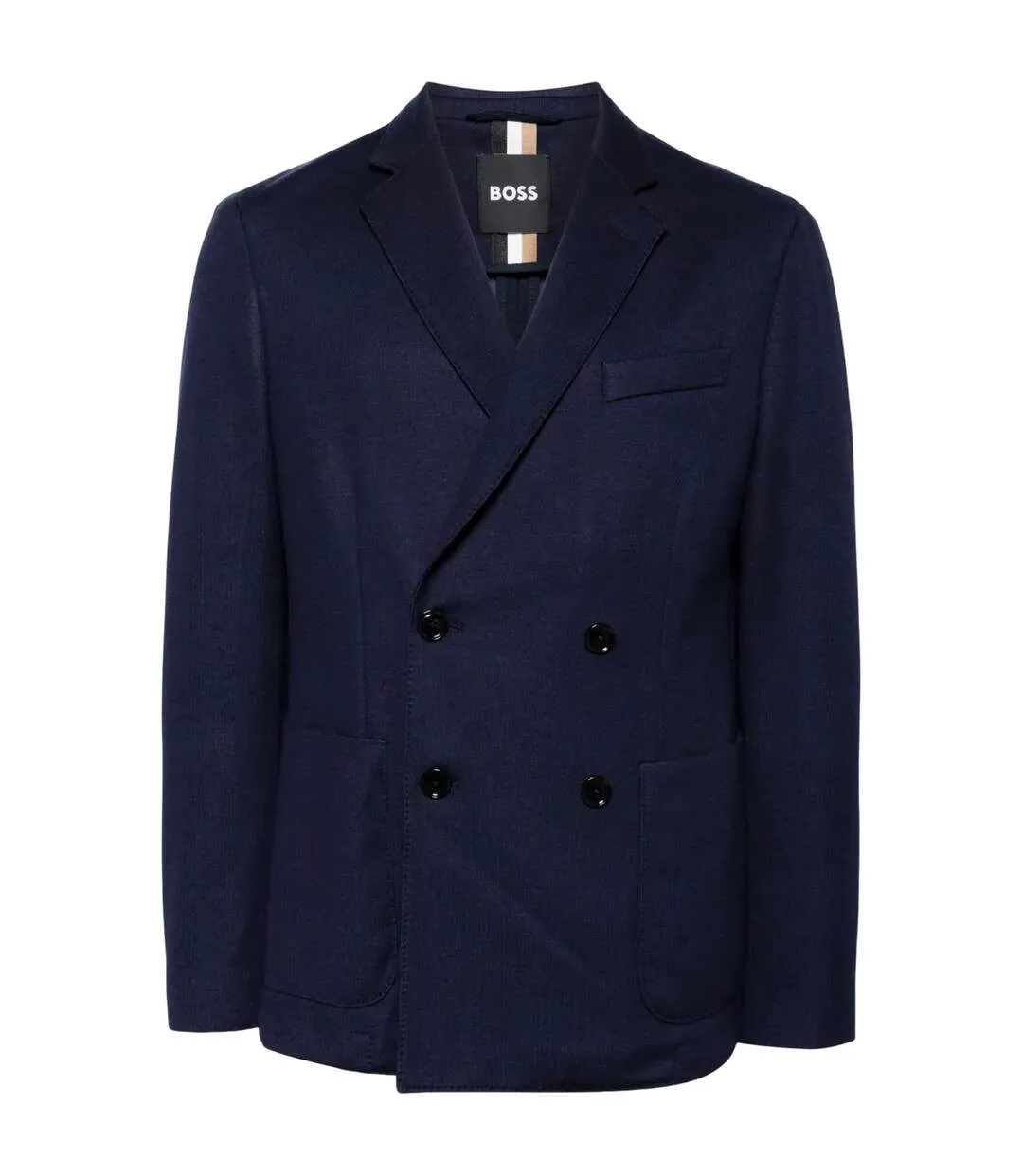Blazer Homme Bleu Foncé Boss-2