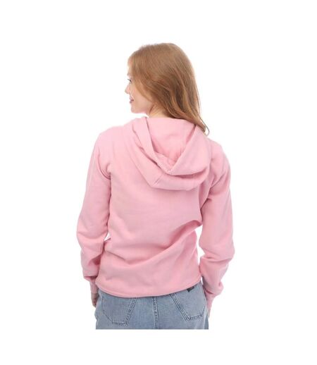 Sweat à capuche memnon femme rose clair Ellesse