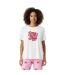 Womens/ladies Back To Bed Pyjama Set Red Urban Threads-1