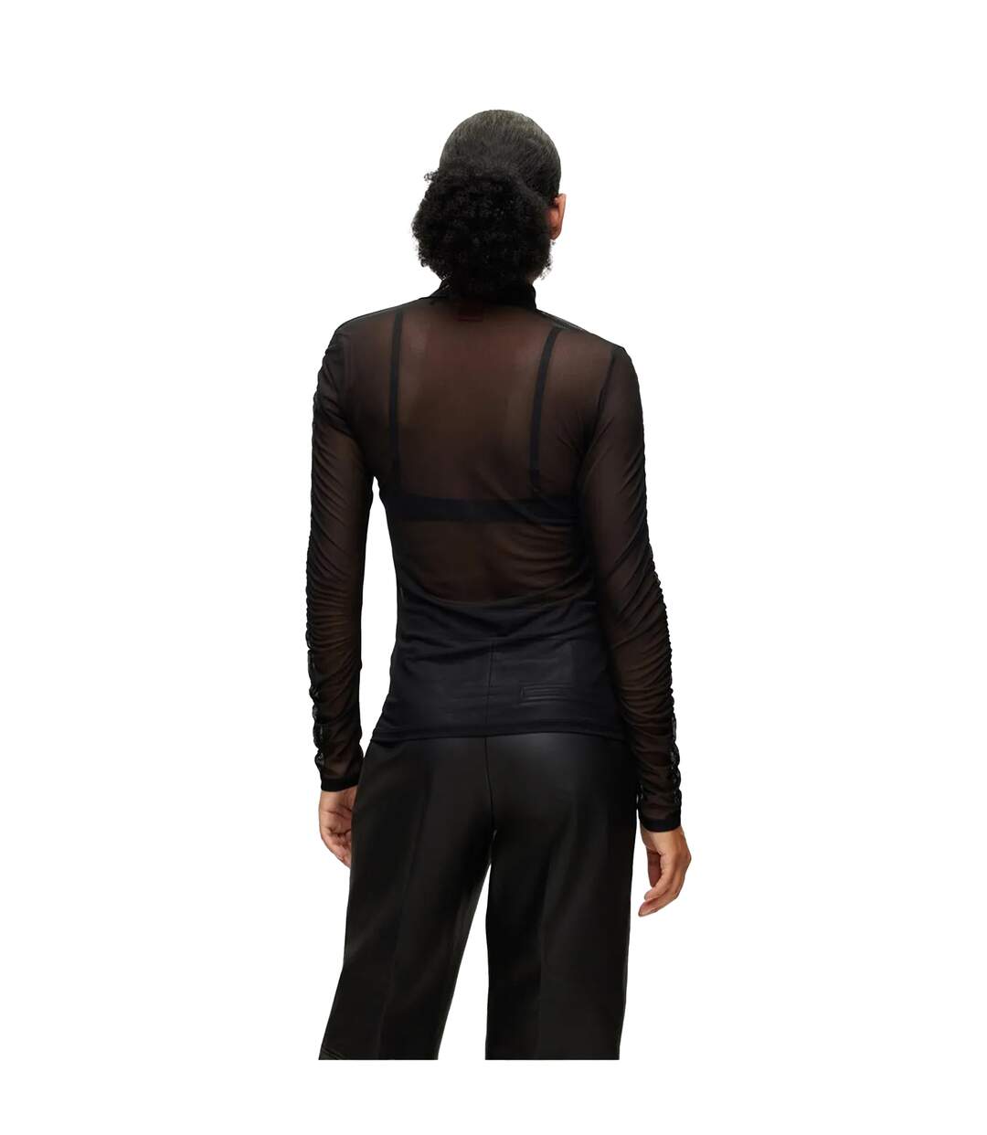 Haut Manches Longues Dikarau Femme Noir Hugo-2