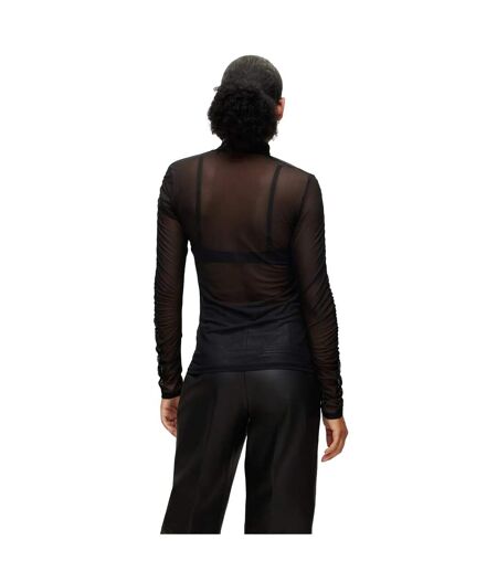 Haut Manches Longues Dikarau Femme Noir Hugo