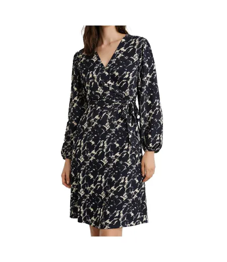 Robe marine femme vila soffen
