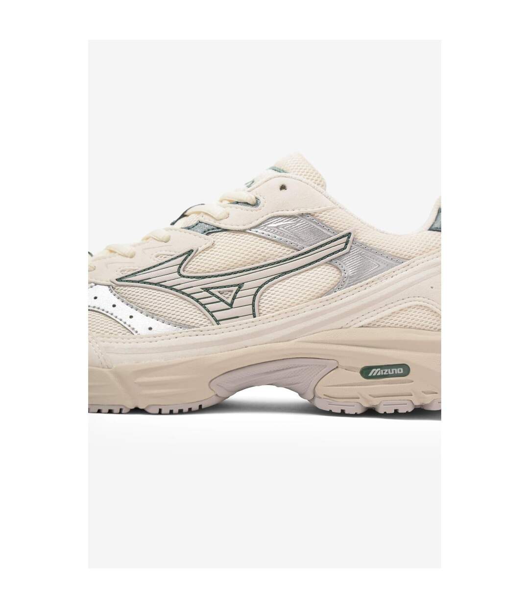 Baskets Mxr Casual Femme Blanc Argenté Mizuno-2