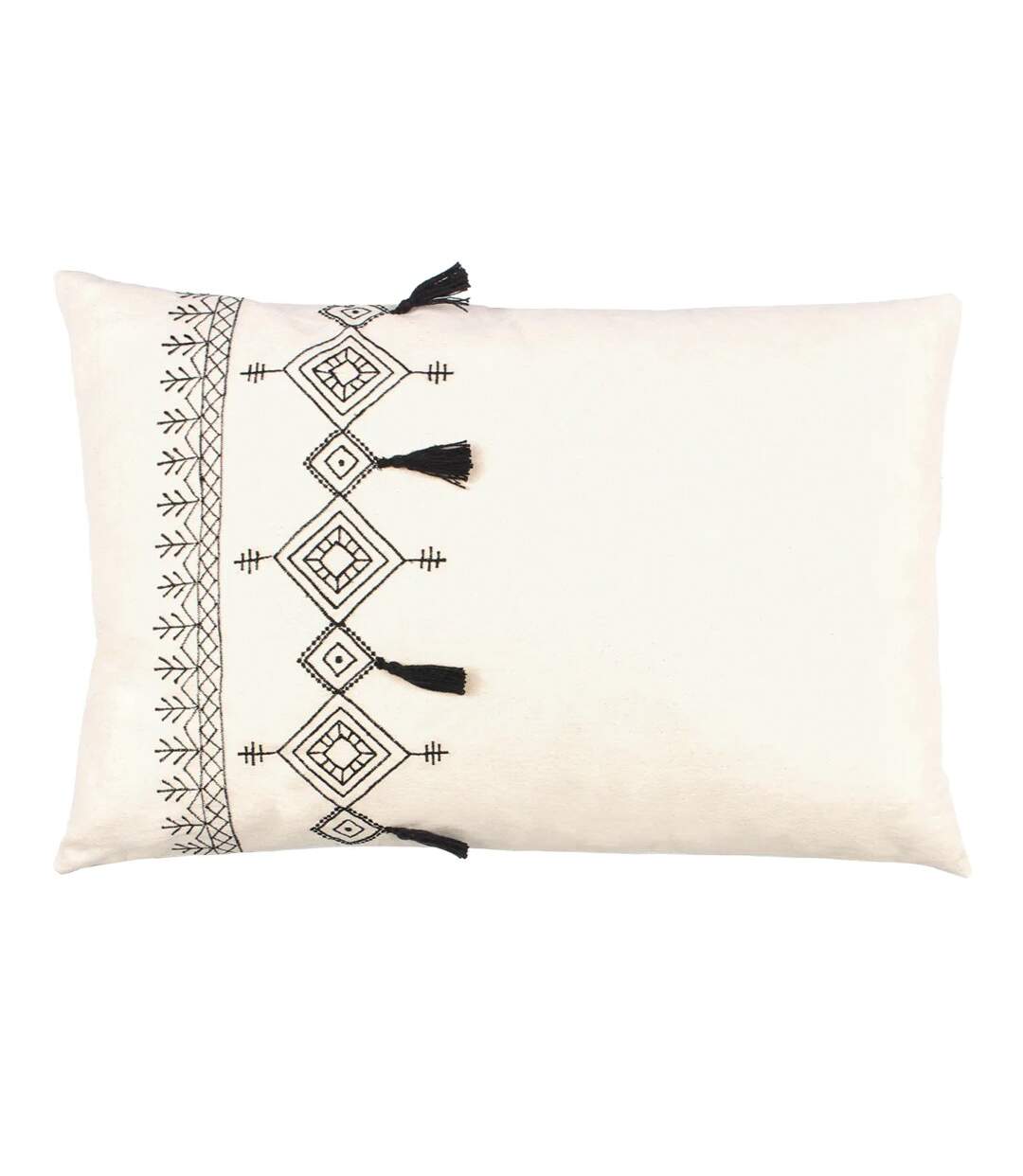 Pritta tassel cushion cover 40cm x 60cm natural Furn-1