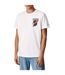 T-shirt Motif/style Logo Dans Cercle Homme Blanc Pepe Jeans-2
