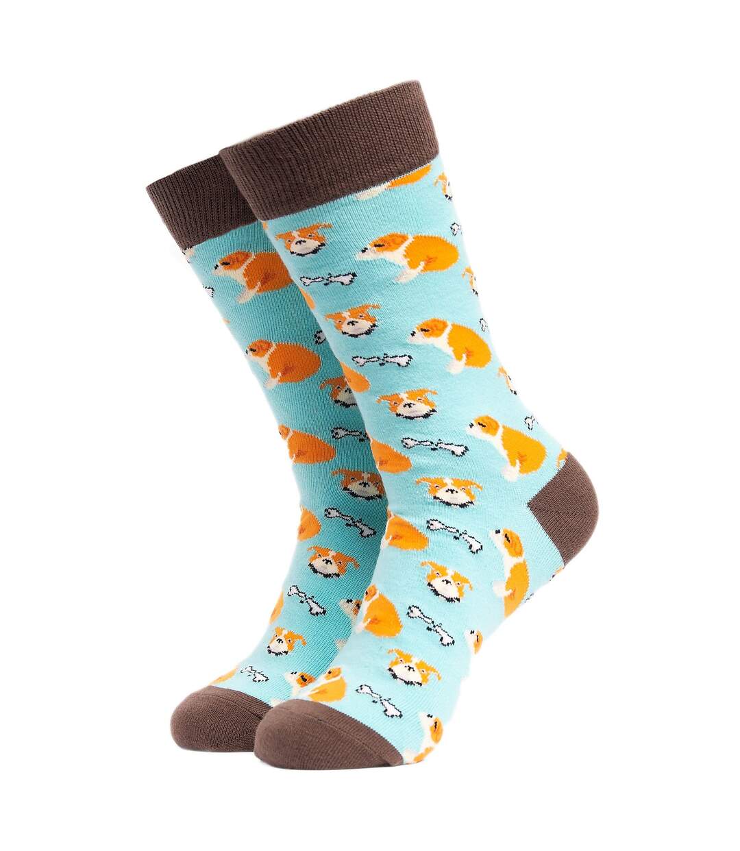 Chaussettes Motif Chien | Soctopus | Coton Chien Imprimee Chaussettes Fantaisie-1