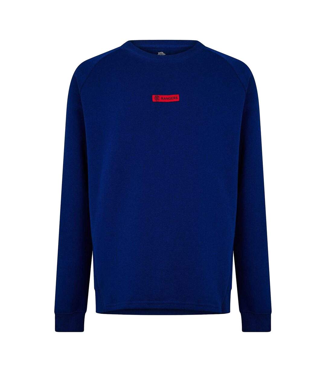 Sweat Manches Raglan Motif/style Rangers Fc Homme Bleu Marine Castore-1
