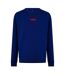Sweat Manches Raglan Motif/style Rangers Fc Homme Bleu Marine Castore-1