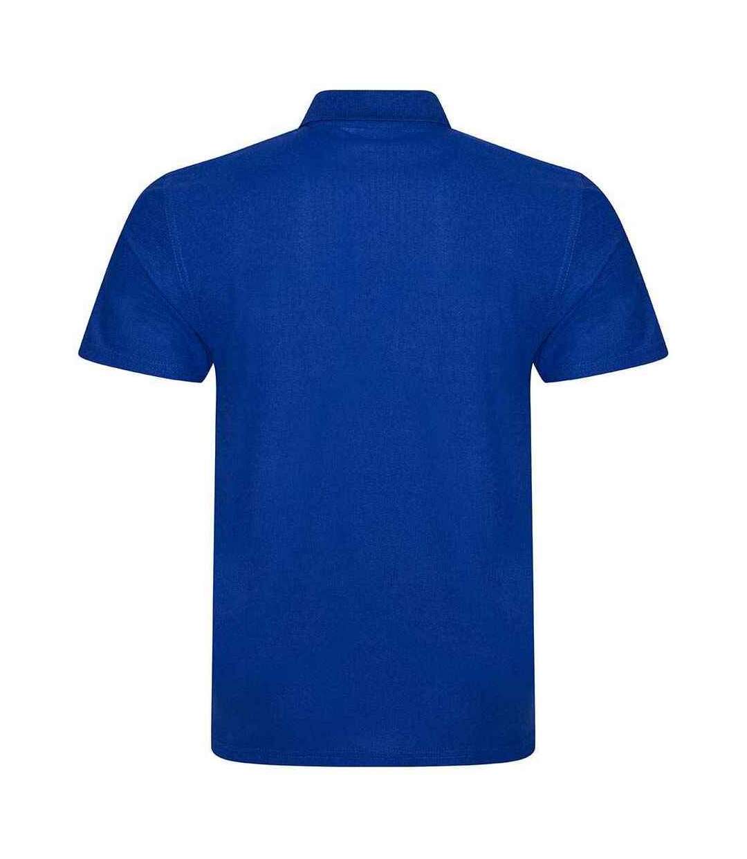 Mens Polyester Polo Shirt Royal Blue PRO RTX-2
