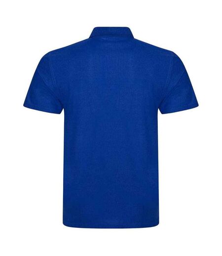 Mens Polyester Polo Shirt Royal Blue PRO RTX