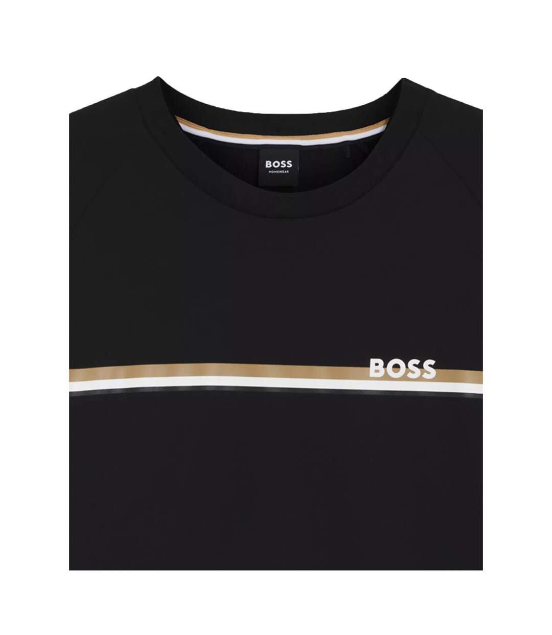 Mens Authentic Regular Sweatshirt Black Boss-2