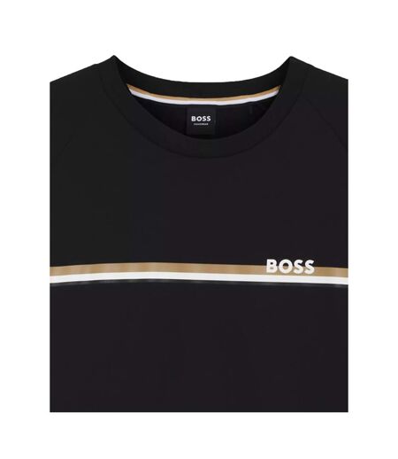 Mens Authentic Regular Sweatshirt Black Boss