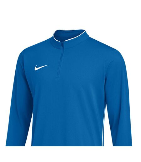 Mens Park 26 Quarter Zip Drill Top Blue Nike