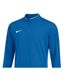 Mens Park 26 Quarter Zip Drill Top Blue Nike-3