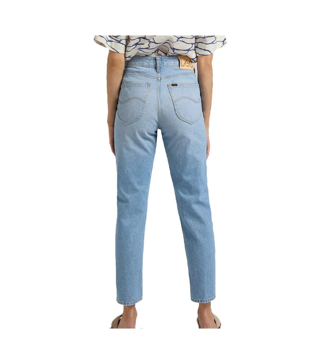 Jean Cropped Bleu Femme LEE Carol - W29-L31-2