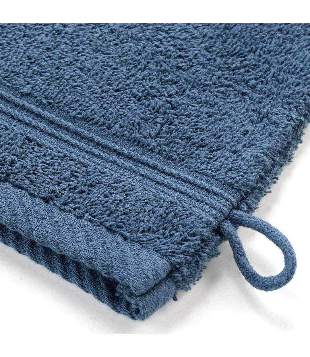 Lot de 2 Gants de Toilette Tendresse 15x21cm Saphir-2