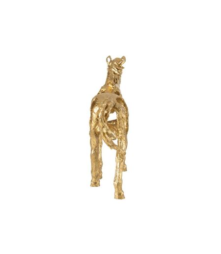 Statuette Cheval Ajouré Hollywood 57cm Doré
