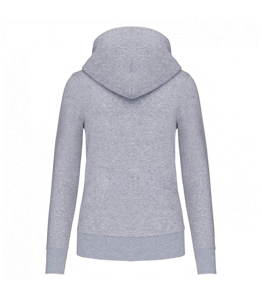 Womens/ladies hoodie oxford grey Kariban