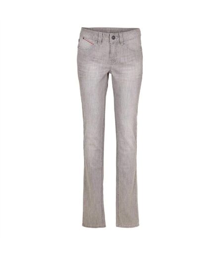 Womens/ladies Rinse Skinny Jeans Grey Puma