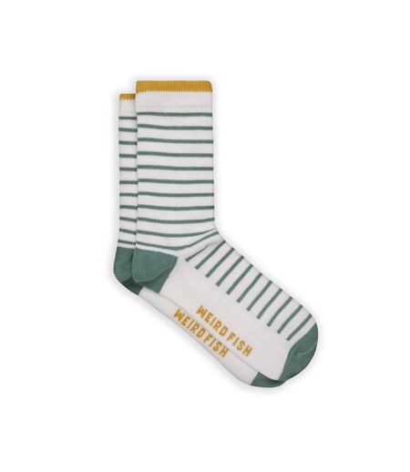 Pack Of 3  Womens/ladies Parade Patterned Socks  Deep Amber Weird Fish