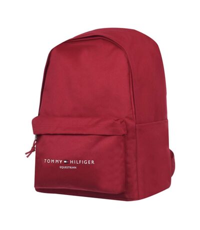 Sac à dos rouge homme tommy hilfiger equestrian - taille unique