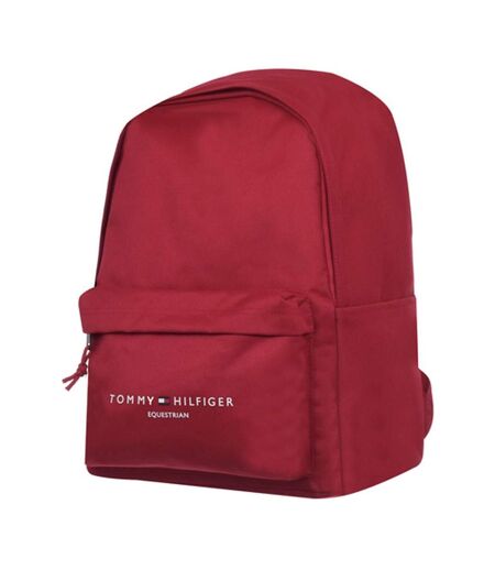Sac à dos rouge homme tommy hilfiger equestrian - taille unique