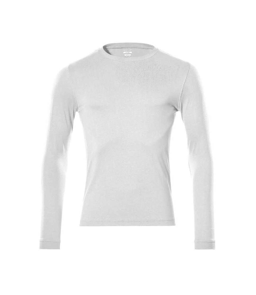 T-shirt Manches Longues Crossover Homme Blanc Mascot-1