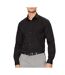 Chemise noir homme calvin klein jeans poplin stretch regul - 38-1