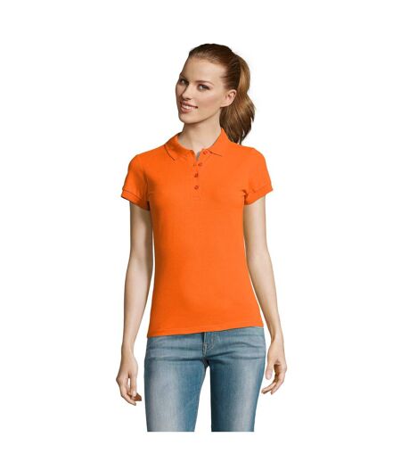 Polo Passion Femme Orange SOLS