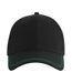 Casquette De Baseball Match Day Noir Vert Kelly Beechfield-2