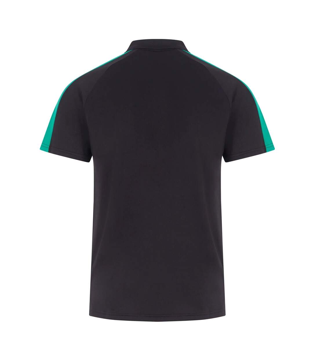 Unisex Adult Team Polo Shirt Black Emerald Finden & Hales-2