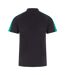 Unisex Adult Team Polo Shirt Black Emerald Finden & Hales-2