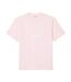 T-shirt Motif/style Imprimé Signature Adulte Rose Lacoste-2