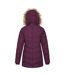 Mountain Warehouse Womens/Ladies Isla II Long Down Jacket (Purple) - UTMW2007